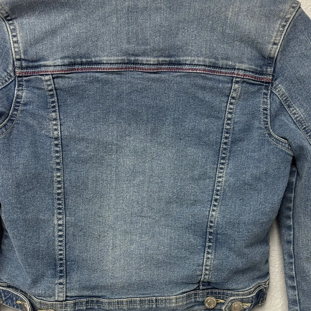 Tommy Hilfiger Classic Blue Jean Jacket, Girl’s Lg (12/14yo). Excellent Cndtn.
